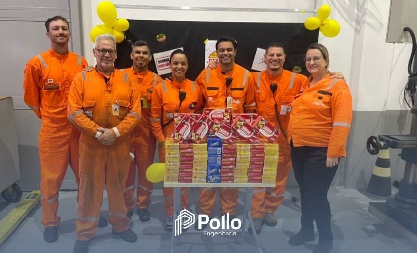 Páscoa Solidária: Equipe Pollo promove arrecadação e doação de caixas de chocolates em Cubatão-SP