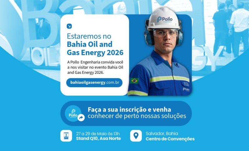 Estaremos no Bahia Oil and Gas 2026 – Venha nos visitar!